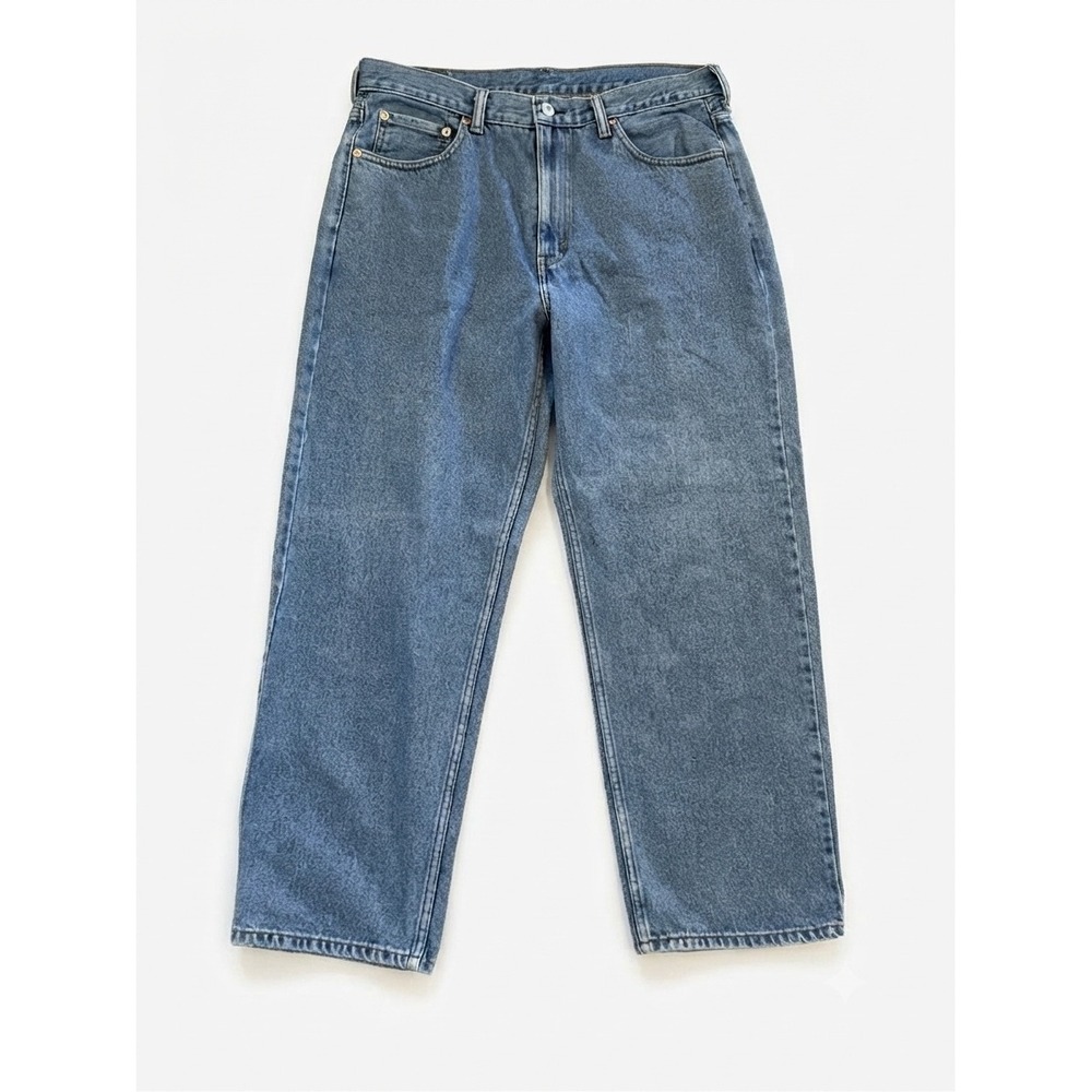 Levis 550 Relaxed Fit Jeans Mens 36x30 Medium Wash Blue Denim 100% Cotton